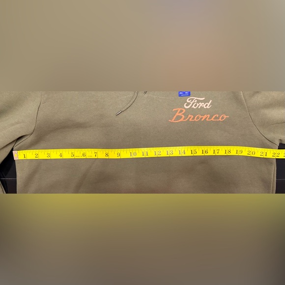 Hybrid Apparel Ford Bronco Olive Hoodie - Picture 8 of 8